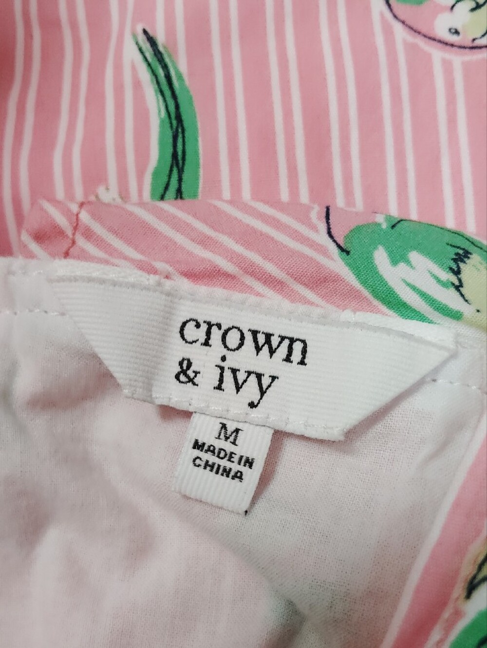 crown & ivy Pink Parrot Print Ruffle Sundress - Picture 4 of 8